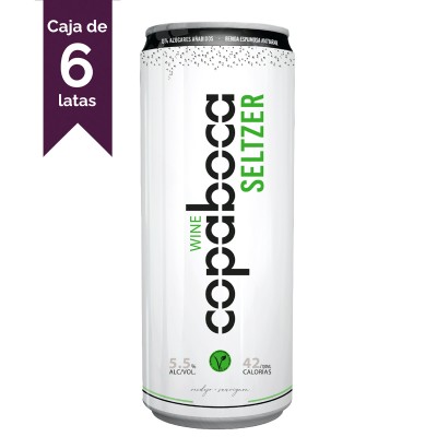 Copaboca Seltzer Verdejo y Sauvignon 5.5
